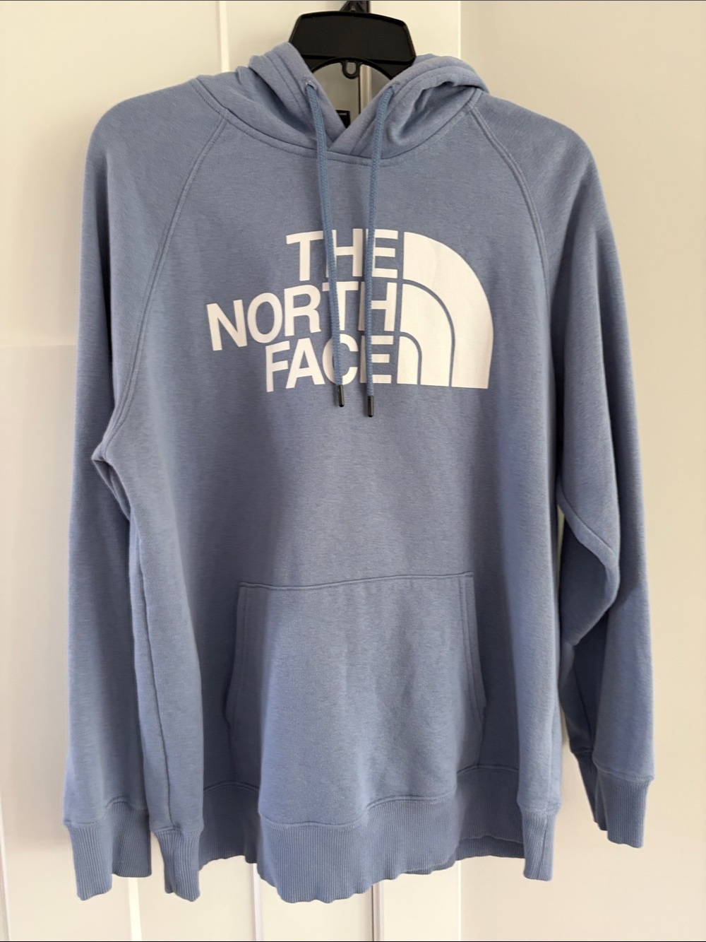 The North Face Women’s Light Blue Logo Pullover Hoodie